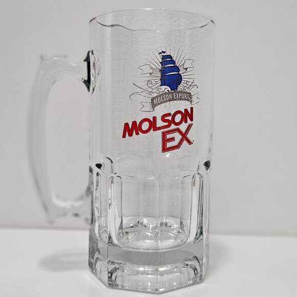 Molson Export Glass Beer Stein - Picture 6 of 10